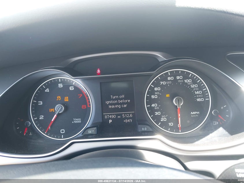 2014 Audi A4 2.0T Premium VIN: WAUAFAFL2EN017660 Lot: 45631134