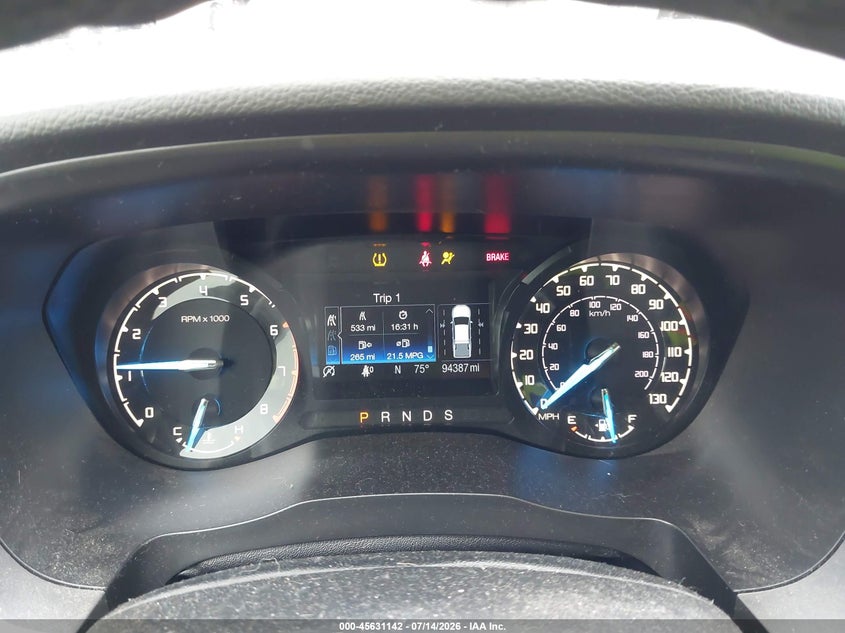 2020 FORD RANGER auction photo 7
