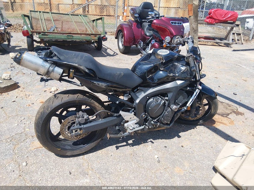 2008 Yamaha Fz6 Shg VIN: JYARJ13E78A005411 Lot: 45631143