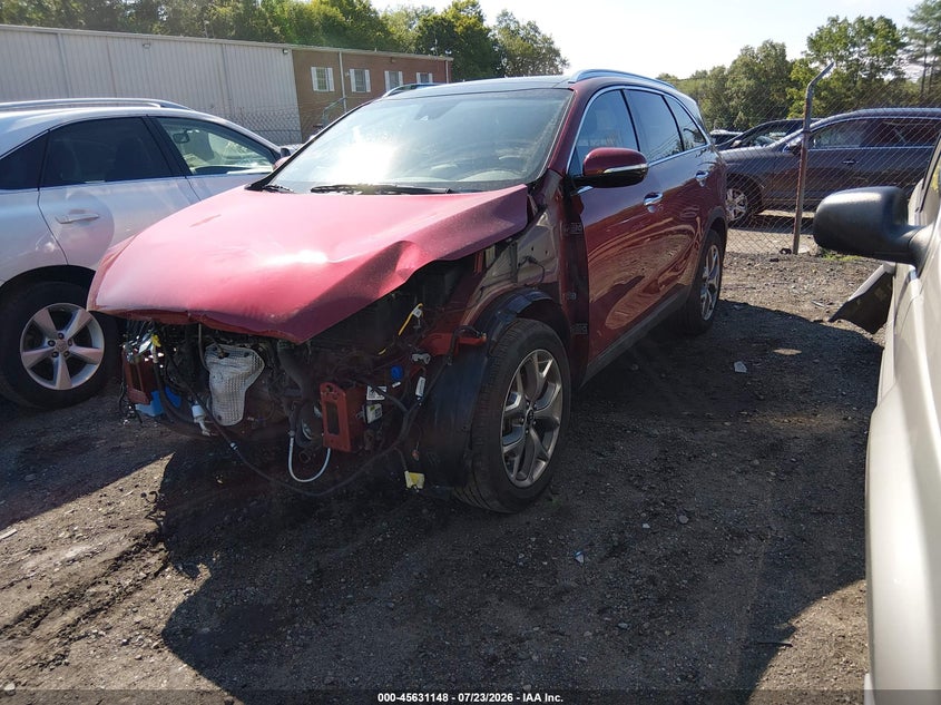 2019 KIA SORENTO auction photo 2