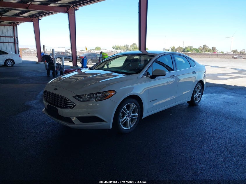 2018 Ford Fusion Hybrid S 3FA6P0UU0JR243642 photo 1