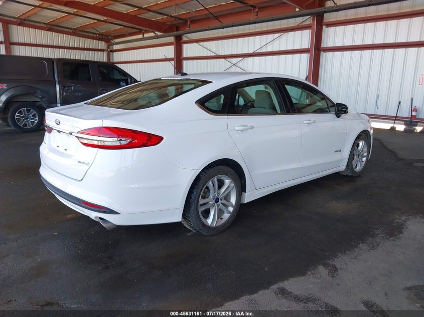 2018 FORD FUSION HYBRID auction photo 4