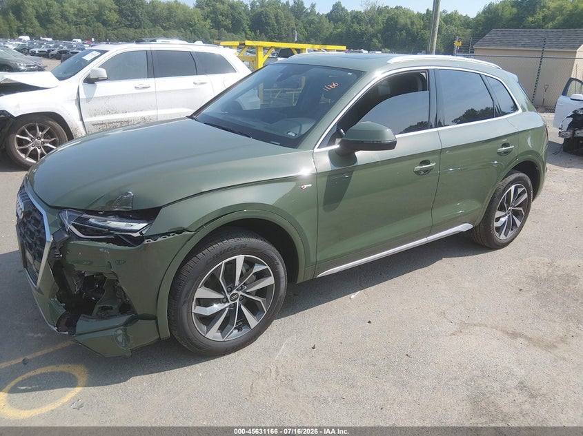 Vin: wa1gaafy7r2001897, lot: 46129632, audi q5 premium 45 tfsi s line quattro 20242