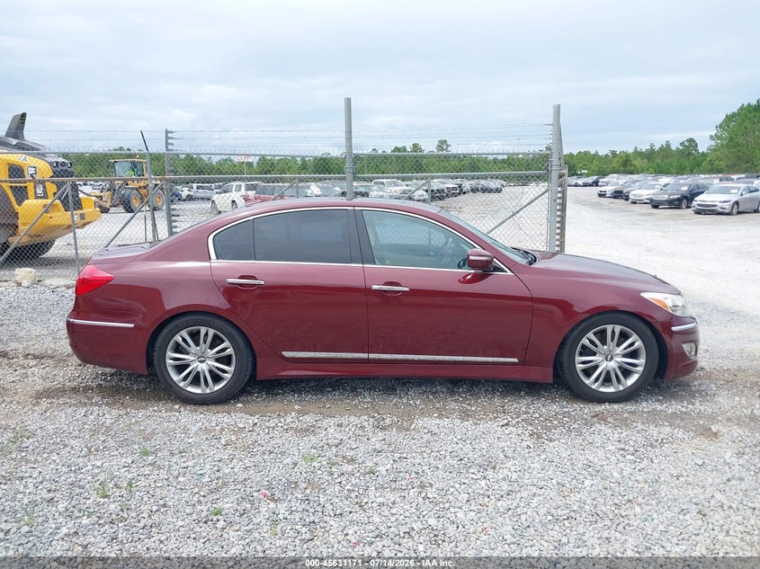 2012 Hyundai Genesis 4.6 VIN: KMHGC4DF8CU155674 Lot: 45631171