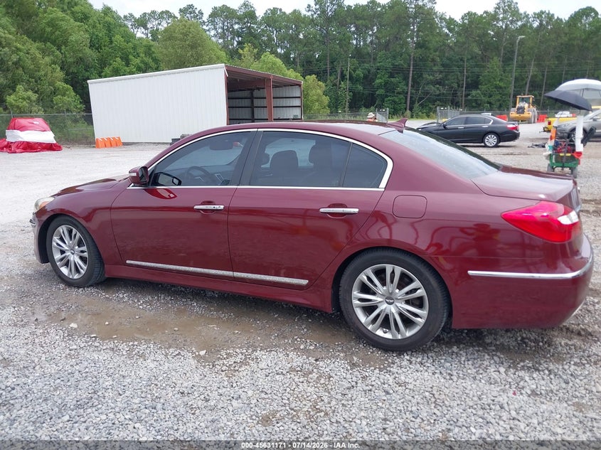 2012 Hyundai Genesis 4.6 VIN: KMHGC4DF8CU155674 Lot: 45631171
