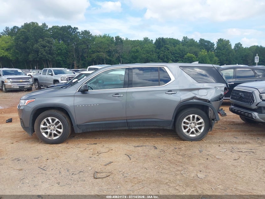 2019 Chevrolet Traverse Ls VIN: 1GNERFKW5KJ151940 Lot: 45631174