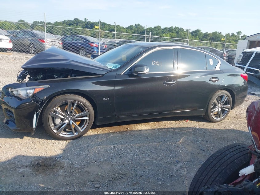 2017 Infiniti Q50 3.0T Sport VIN: JN1EV7AR2HM831732 Lot: 45631201