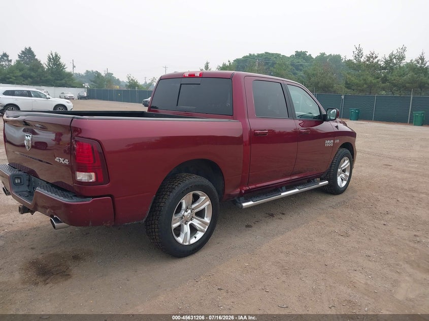 Vin: 1c6rr7mt5hs685789, lot: 46129672, ram 1500 sport 20174