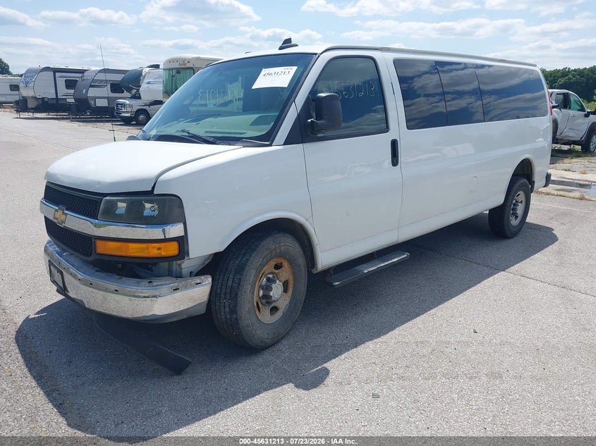 Vin: 1gazgpfg7j1286899, lot: 46129679, chevrolet express 3500 lt 20182