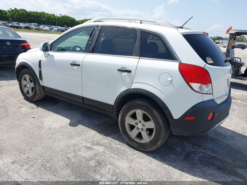 Vin: 3gnal2ek8cs606362, lot: 46129687, chevrolet captiva sport 2ls 20123
