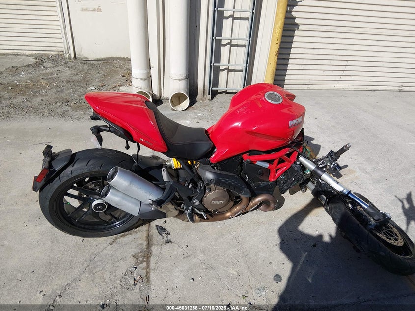 2015 Ducati Monster 1200 S VIN: ZDM1RBSV4FB006433 Lot: 45631258