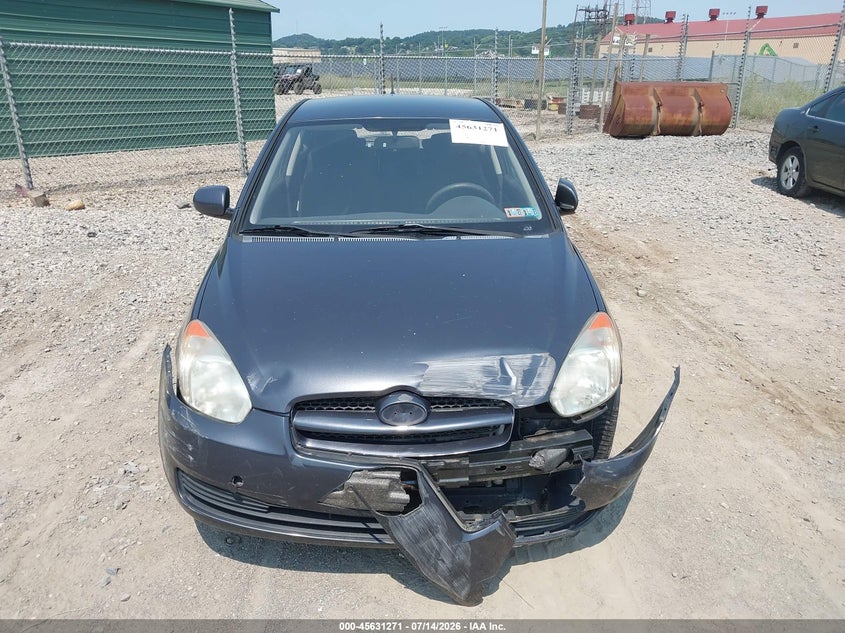 2010 Hyundai Accent Gs VIN: KMHCM3ACXAU167340 Lot: 45631271