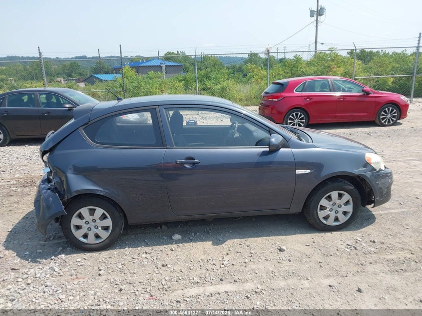 2010 Hyundai Accent Gs VIN: KMHCM3ACXAU167340 Lot: 45631271