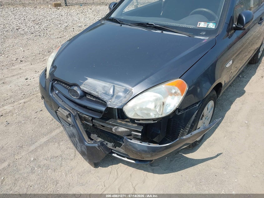 2010 Hyundai Accent Gs VIN: KMHCM3ACXAU167340 Lot: 45631271