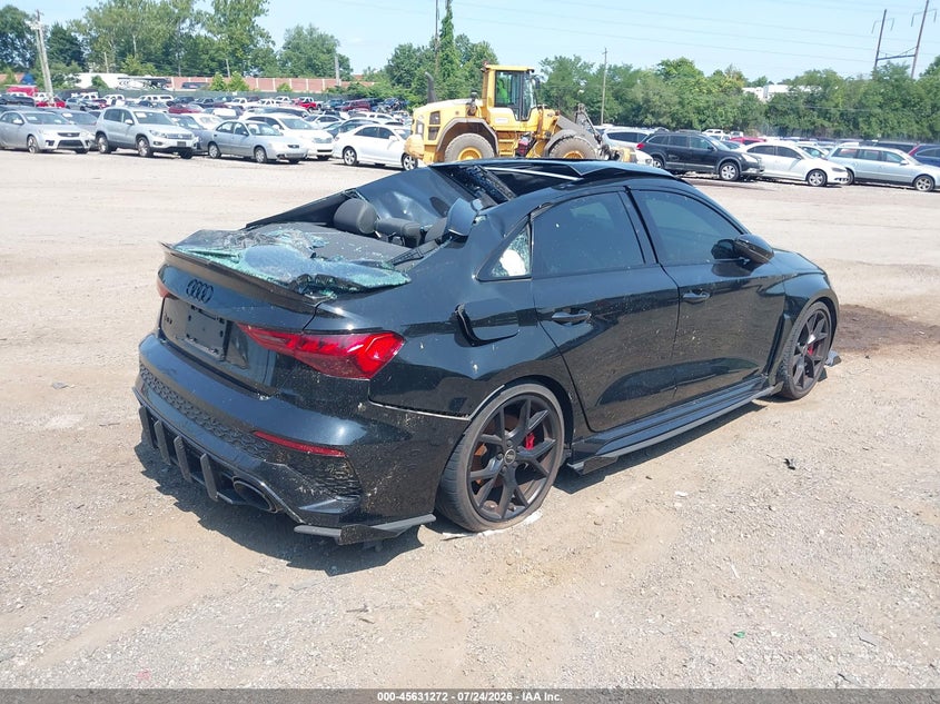 Vin: wuag4dgy4pa901952, lot: 46129738, audi rs 3 tfsi quattro s tronic 20234