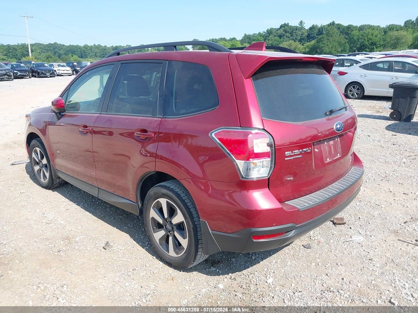 Vin: jf2sjagc3jh570638, lot: 46129754, subaru forester 2.5i premium 20183