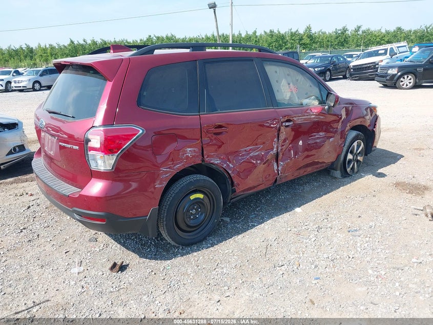 Vin: jf2sjagc3jh570638, lot: 46129754, subaru forester 2.5i premium 20184