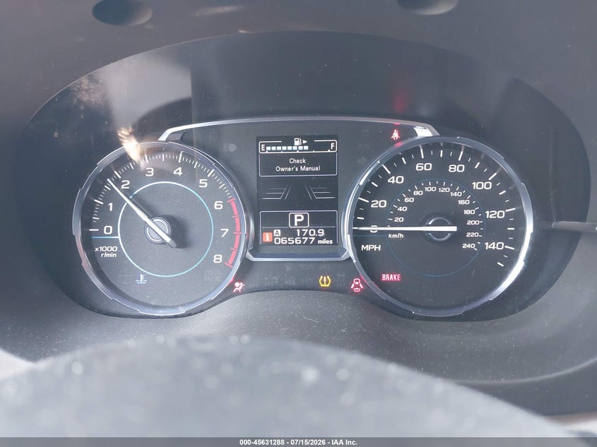2018 SUBARU FORESTER auction photo 7