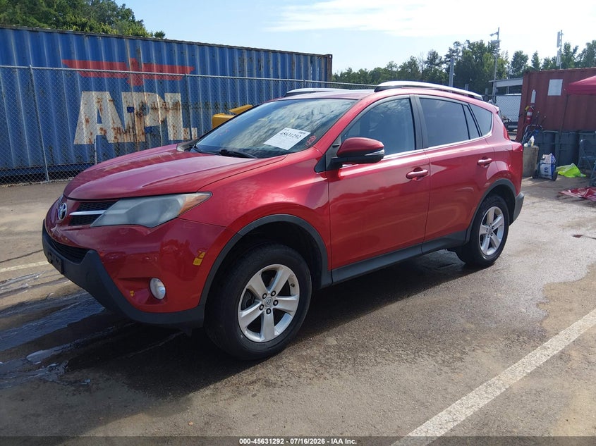 2013 Toyota RAV 4, Right Rear, IAAI, VIN 2T3WFREVXDW065389 — photo 2