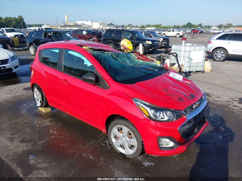 2021 Chevrolet Spark Fwd Ls Automatic VIN: KL8CB6SA7MC228557 Lot: 45631321