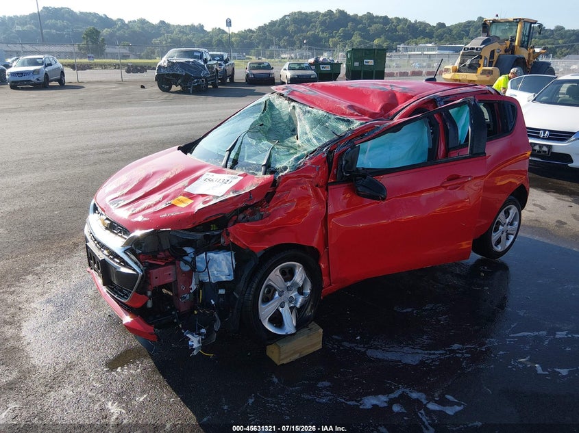 2021 Chevrolet Spark Fwd Ls Automatic VIN: KL8CB6SA7MC228557 Lot: 45631321