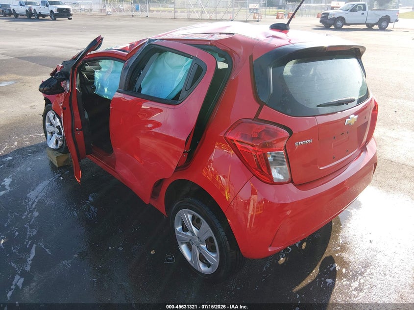 2021 Chevrolet Spark Fwd Ls Automatic VIN: KL8CB6SA7MC228557 Lot: 45631321