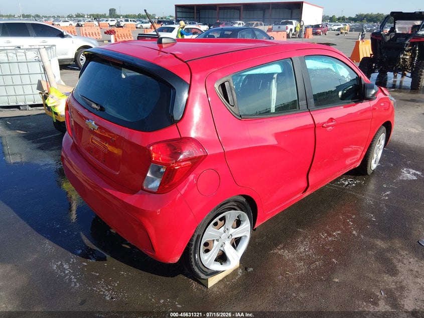 2021 Chevrolet Spark Fwd Ls Automatic VIN: KL8CB6SA7MC228557 Lot: 45631321