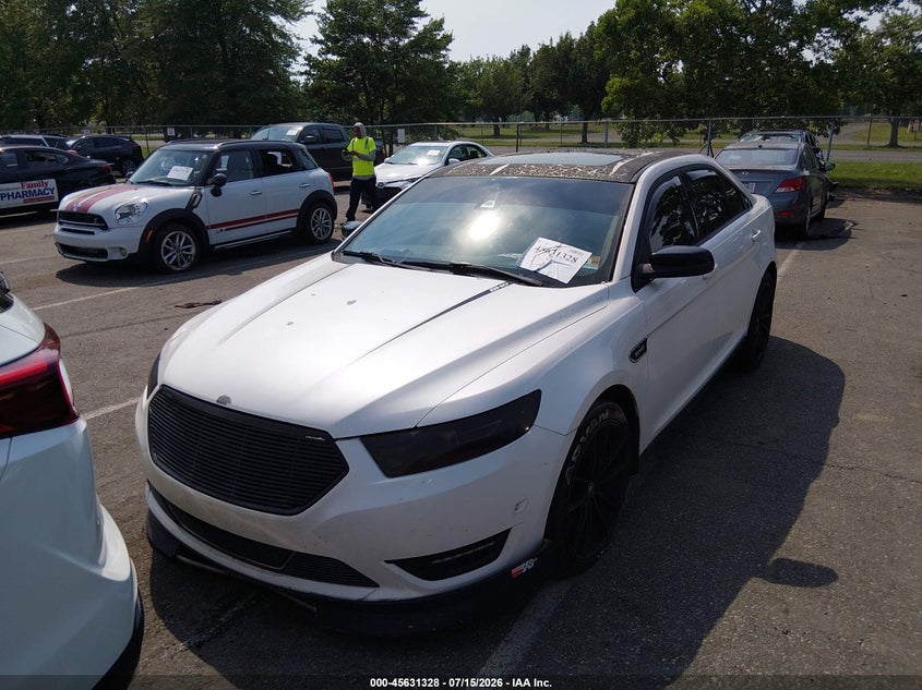Vin: 1fahp2kt5fg115295, lot: 46129794, ford taurus sho 20152