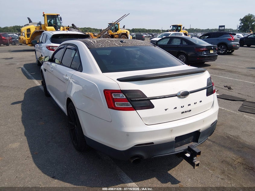 Vin: 1fahp2kt5fg115295, lot: 46129794, ford taurus sho 20153