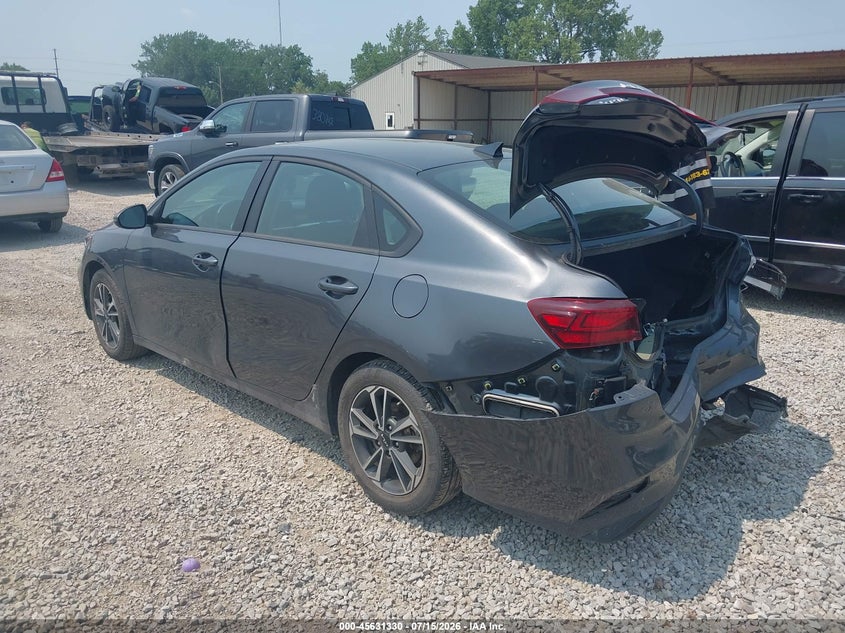 Vin: 3kpf24ad9re740793, lot: 46129795, kia forte lxs 20243