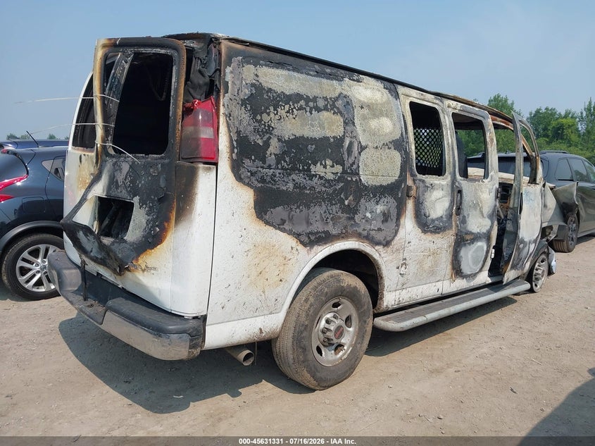 Vin: 1gtw7af79n1240889, lot: 46129797, gmc savana 2500 work van 20224