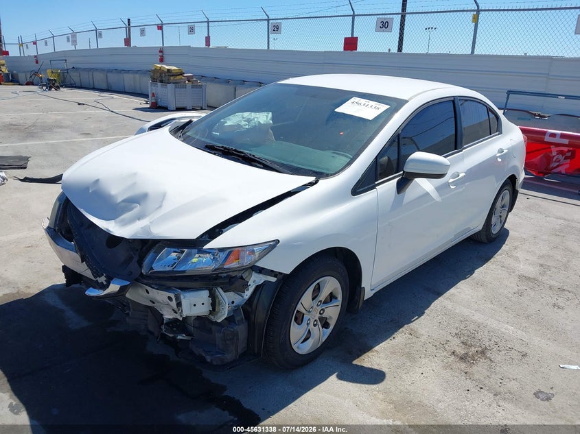 2015 HONDA CIVIC auction photo 2