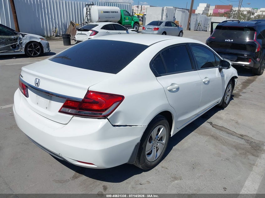 2015 HONDA CIVIC auction photo 4
