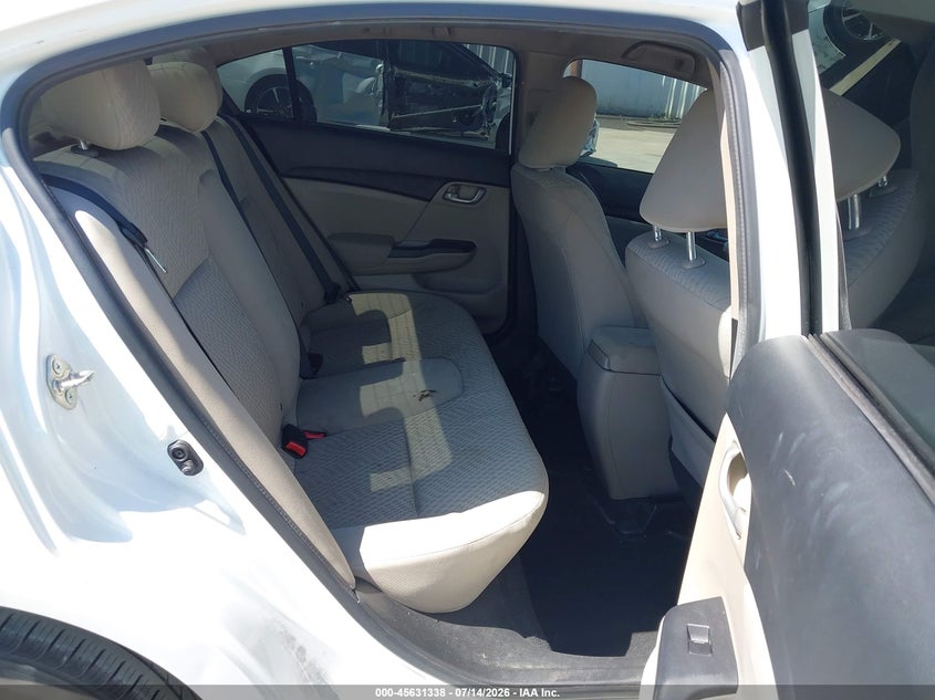 2015 HONDA CIVIC auction photo 8