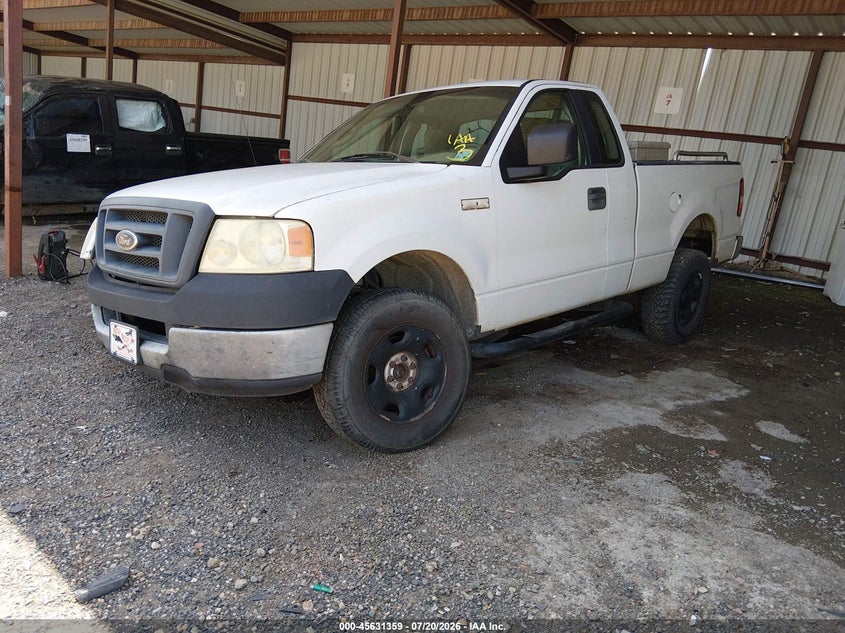 2005 Ford F-150, Right Front, IAAI, VIN 1FTRF12205KF13853 — photo 2