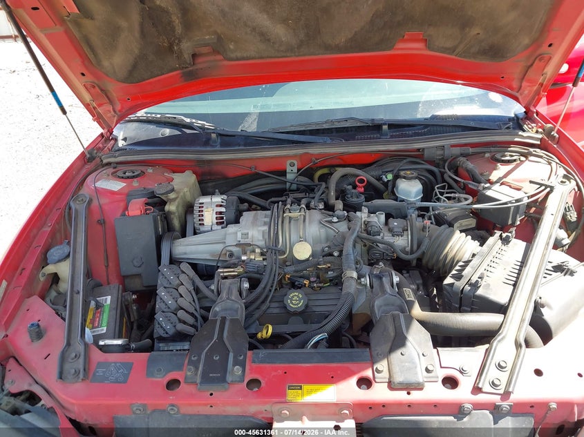 2000 Pontiac Grand Prix Gtp VIN: 1G2WR5218YF109242 Lot: 45631361