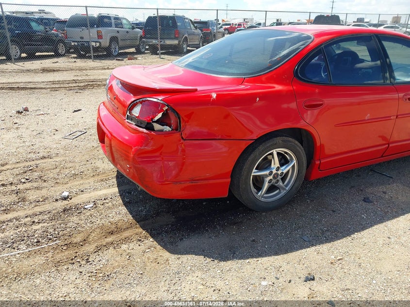 2000 Pontiac Grand Prix Gtp VIN: 1G2WR5218YF109242 Lot: 45631361