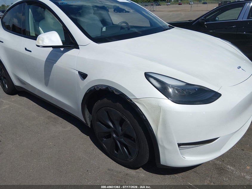 2025 Tesla Model Y Long Range Dual Motor All-Wheel Drive VIN: 7SAYGAEE5SF222517 Lot: 45631362