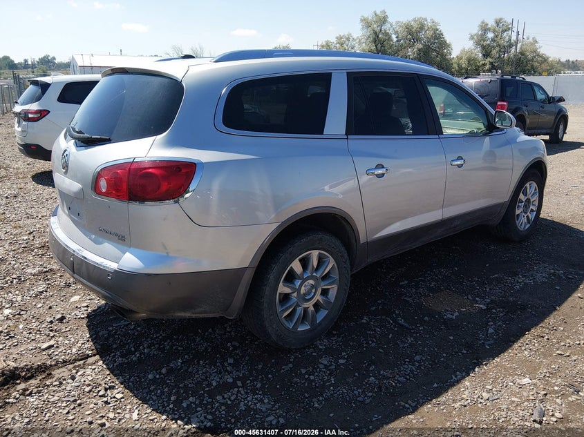 Vin: 5gakvced0cj275861, lot: 46129873, buick enclave leather 20124