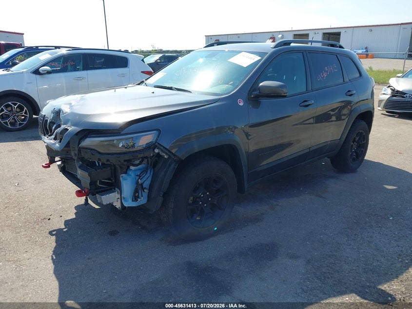 2019 Jeep Cherokee Trailhawk 4X4 VIN: 1C4PJMBX2KD309428 Lot: 45631413