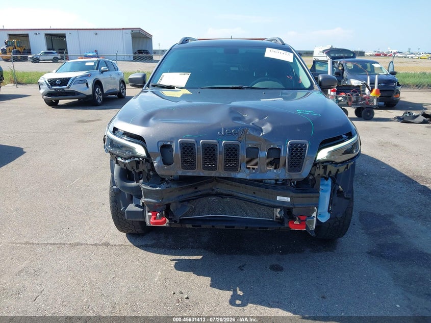 2019 Jeep Cherokee Trailhawk 4X4 VIN: 1C4PJMBX2KD309428 Lot: 45631413