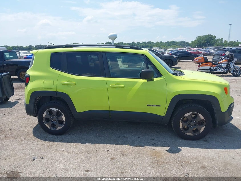 2017 Jeep Renegade Sport VIN: ZACCJBAB3HPF91808 Lot: 45631426