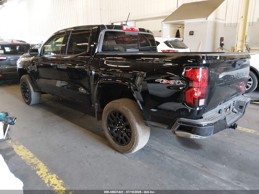 Vin: 1gcptbek0t1149972, lot: 46129907, chevrolet colorado wt, 4wd 20263