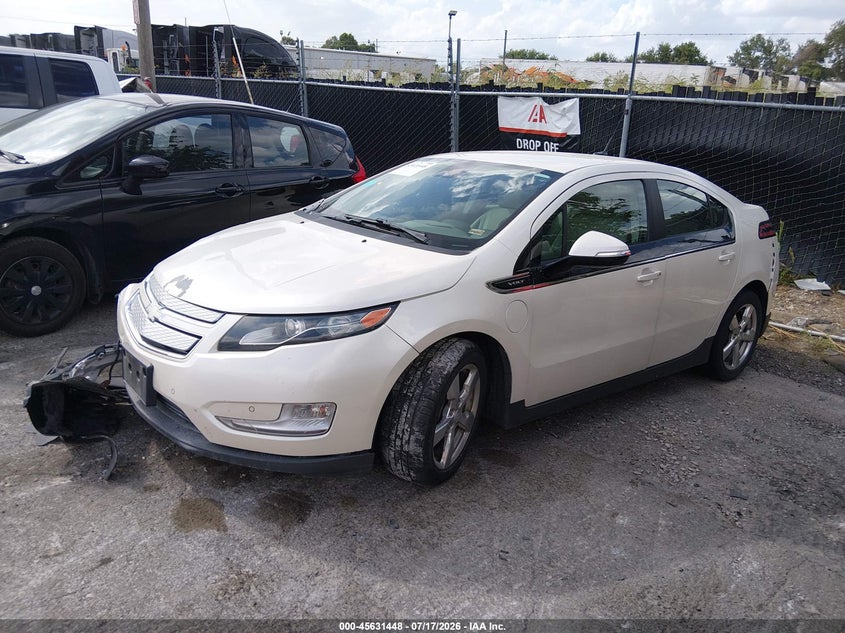 Vin: 1g1rd6e42eu167978, lot: 46129914, chevrolet volt 20142