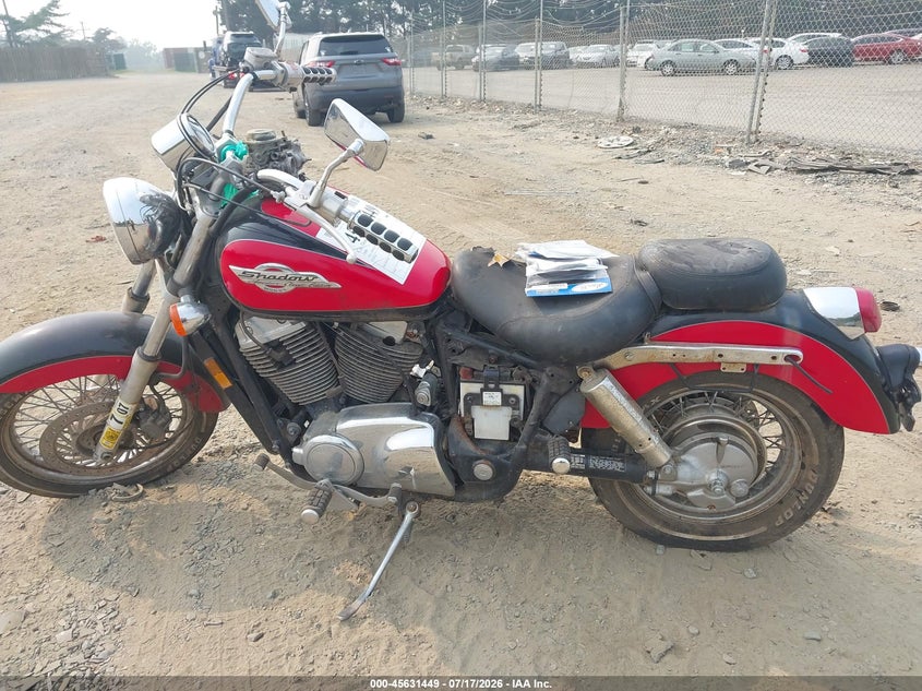 1996 Honda Vt1100 C2 VIN: 1HFSC3202TA100104 Lot: 45631449