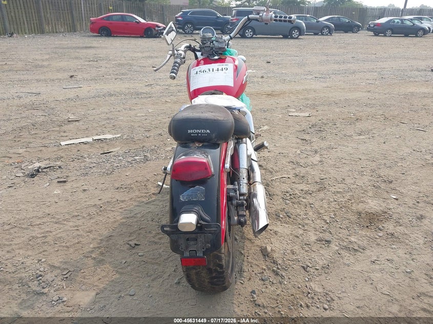 1996 Honda Vt1100 C2 VIN: 1HFSC3202TA100104 Lot: 45631449