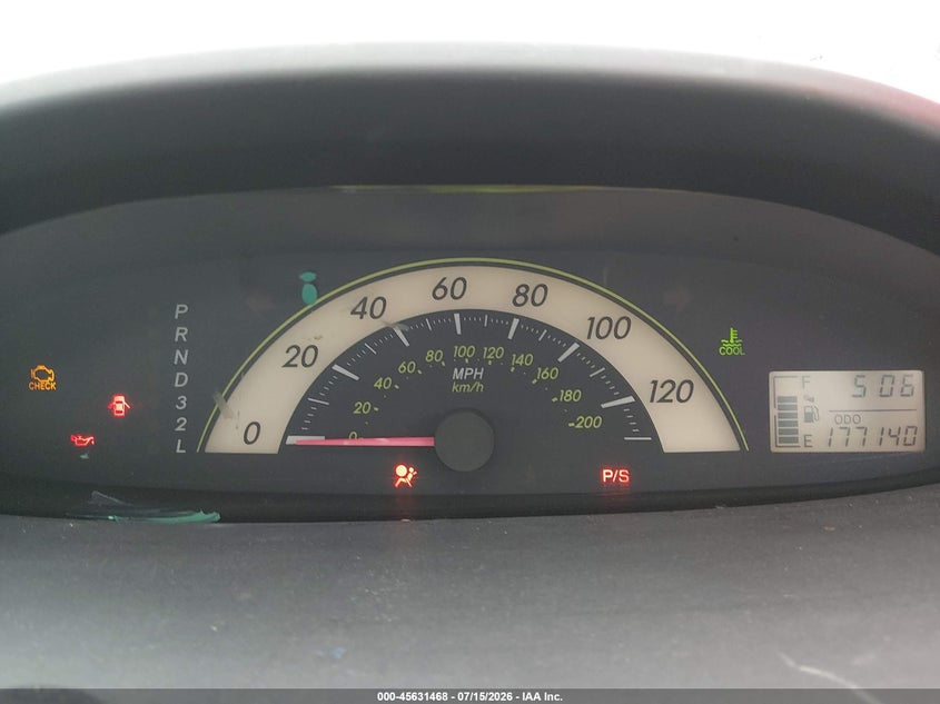 2007 Toyota Yaris VIN: JTDBT923571177658 Lot: 45631468