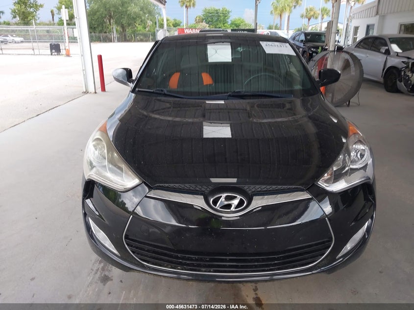 2016 Hyundai Veloster VIN: KMHTC6AD8GU287708 Lot: 45631473