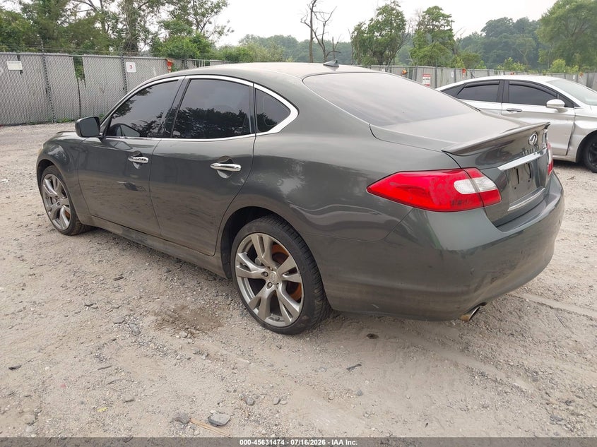 Vin: jn1ay1ar4dm590186, lot: 46129940, infiniti m56x 20133
