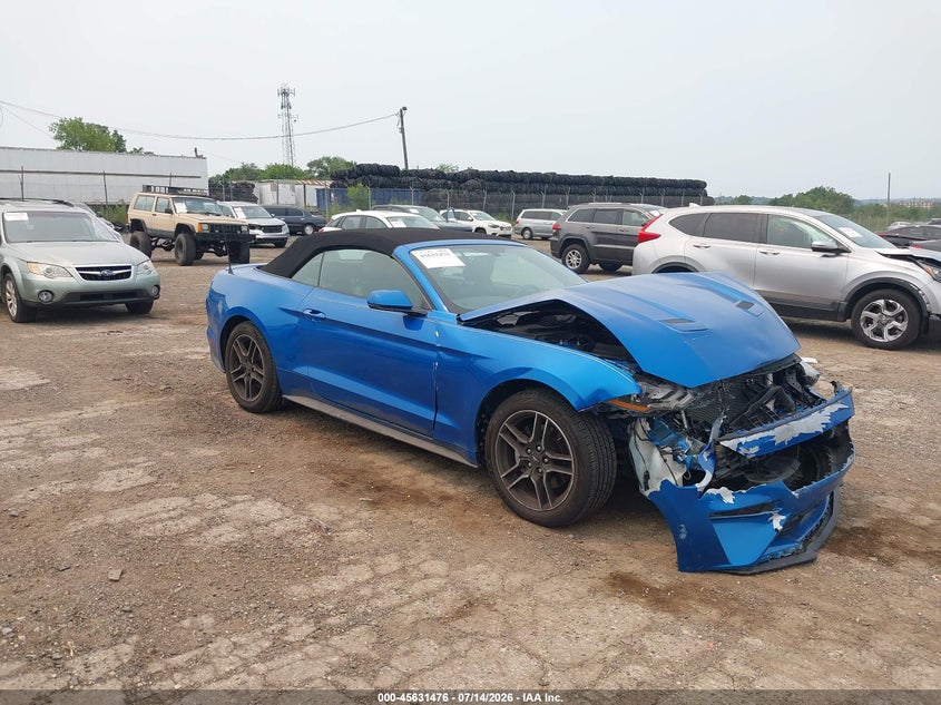 2020 FORD MUSTANG auction photo 1